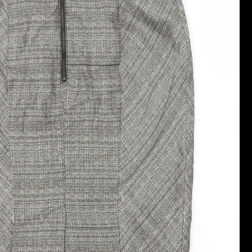 M&S Womens Beige   Straight & Pencil Skirt Size 8