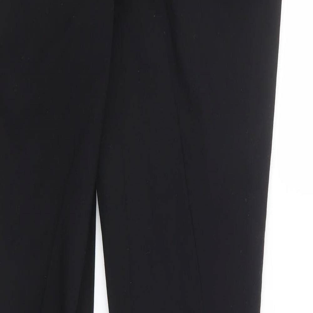 F&F Womens Black   Trousers  Size 12 L28 in