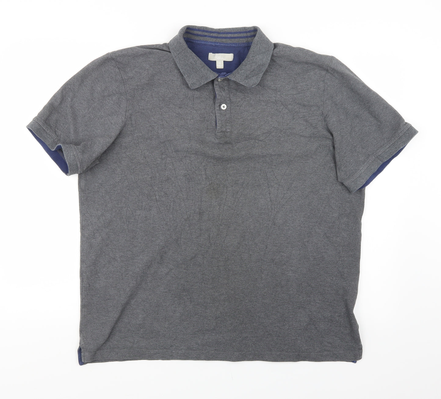Boden Mens Grey    Polo Size XL