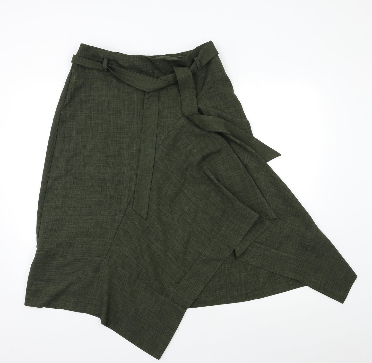 NEXT Womens Green   Flare Skirt Size 12