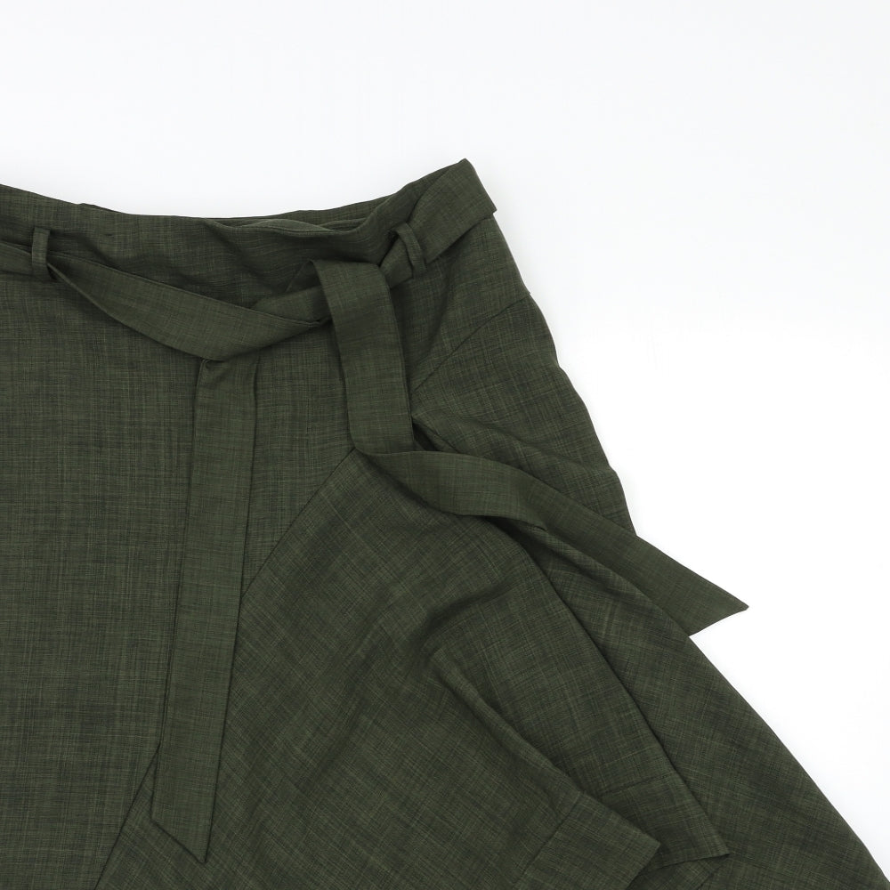 NEXT Womens Green   Flare Skirt Size 12