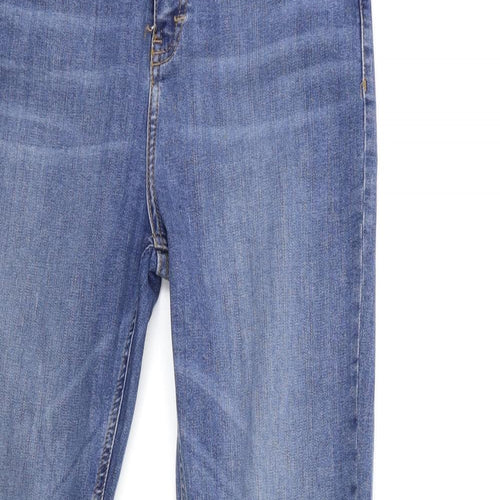 Topshop Womens Blue  Denim Skinny Jeans Size 30 in L34 in