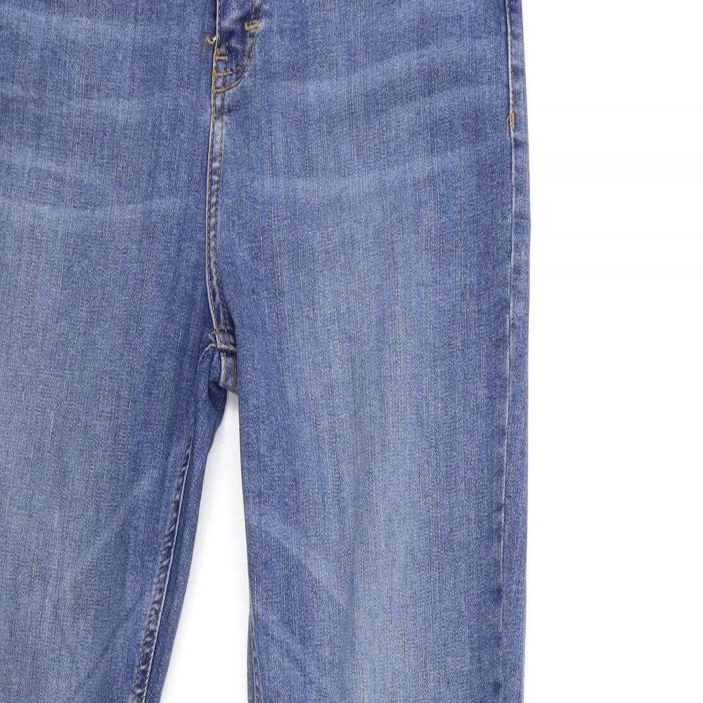 Topshop Womens Blue  Denim Skinny Jeans Size 30 in L34 in