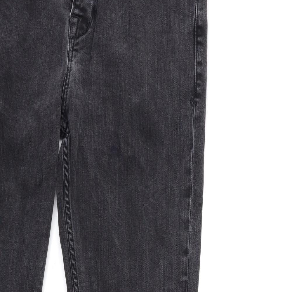 Topman Mens Grey  Denim Skinny Jeans Size 32 in L32 in