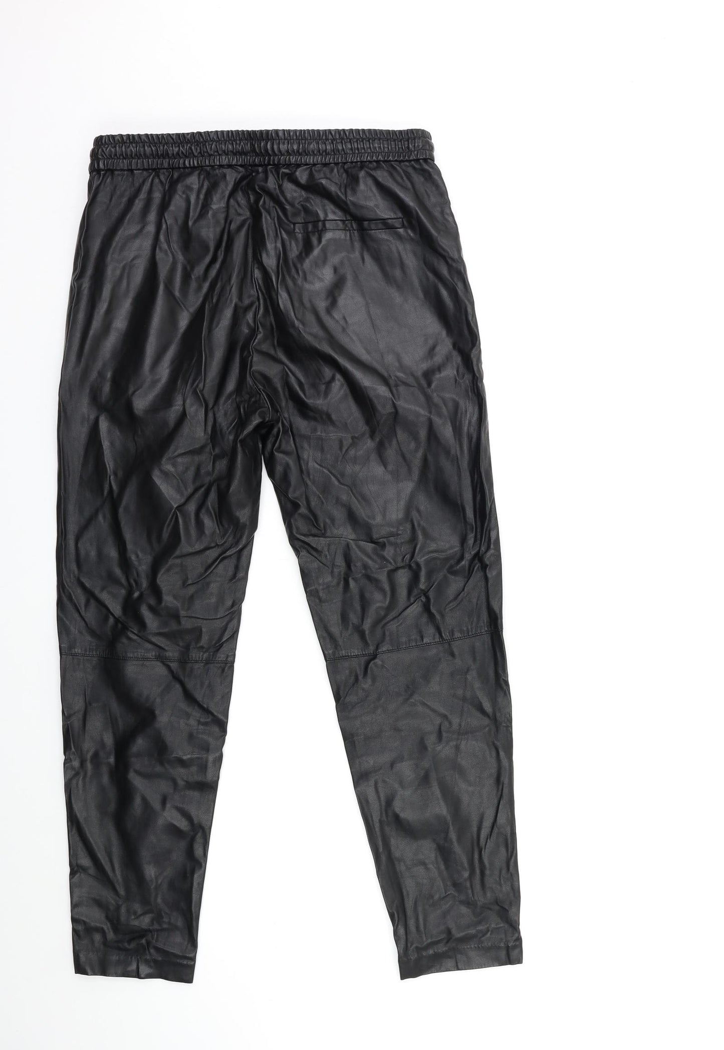 H&M Womens Black   Trousers  Size S L27 in