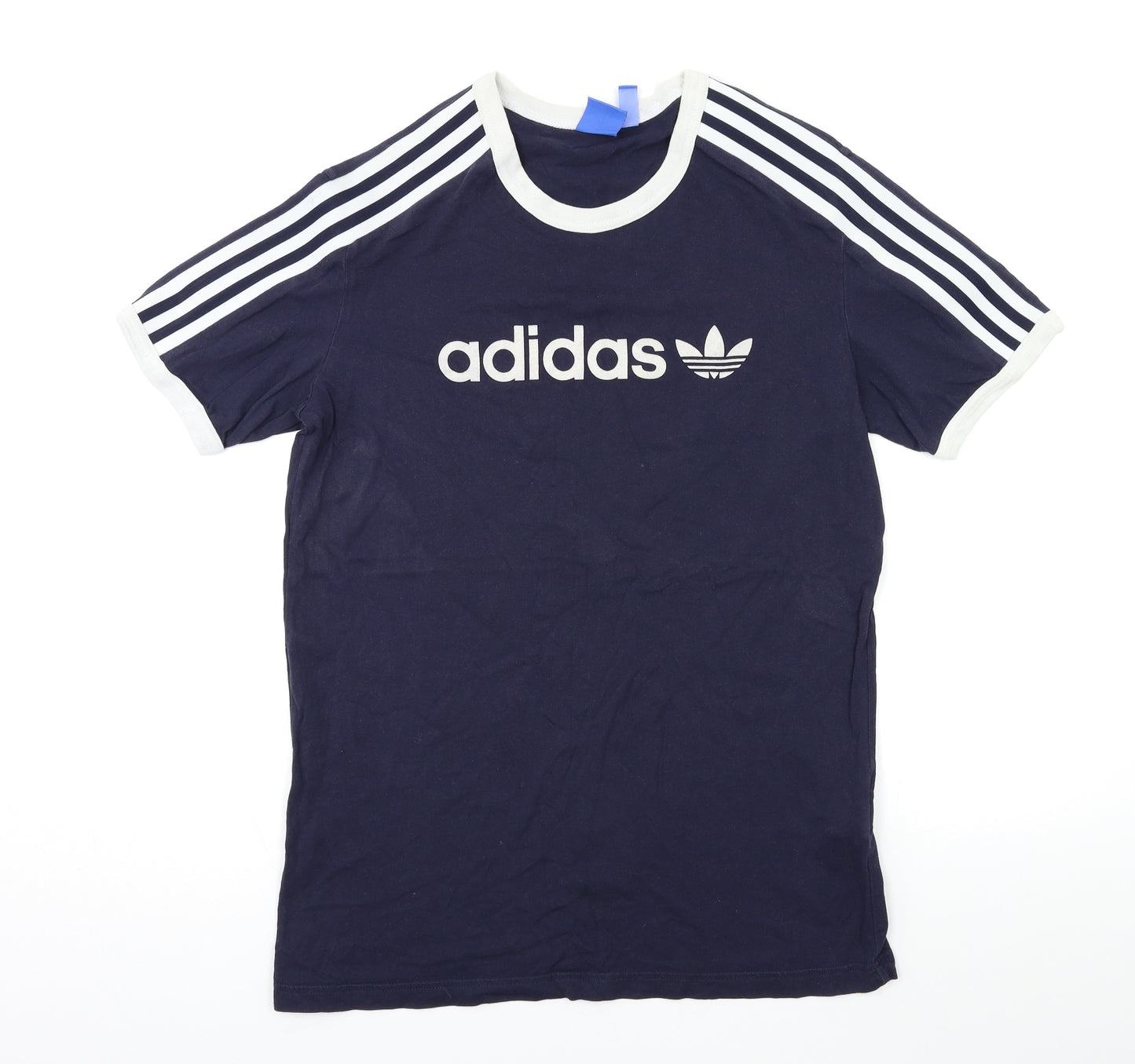 adidas Mens Blue    T-Shirt Size L