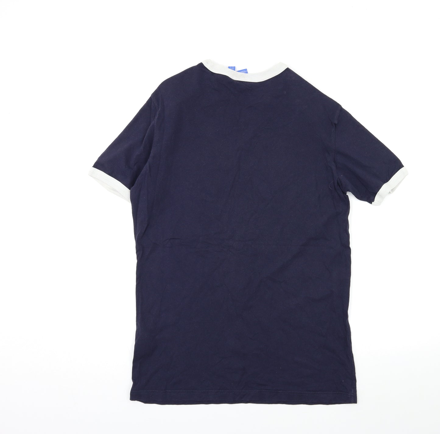 adidas Mens Blue    T-Shirt Size L