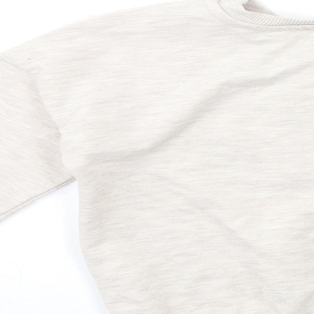 TU Girls Grey   Pullover Sweatshirt Size 8 Years