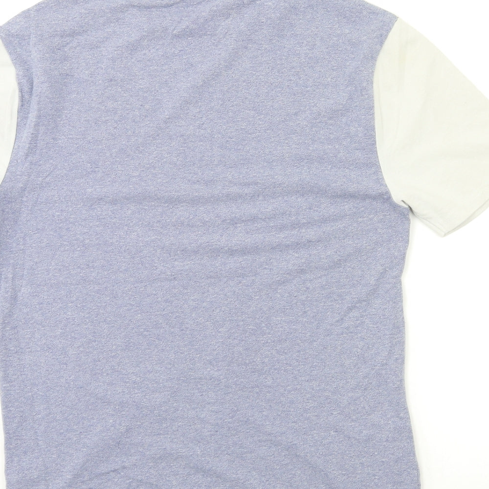 River Island Mens Blue    T-Shirt Size M