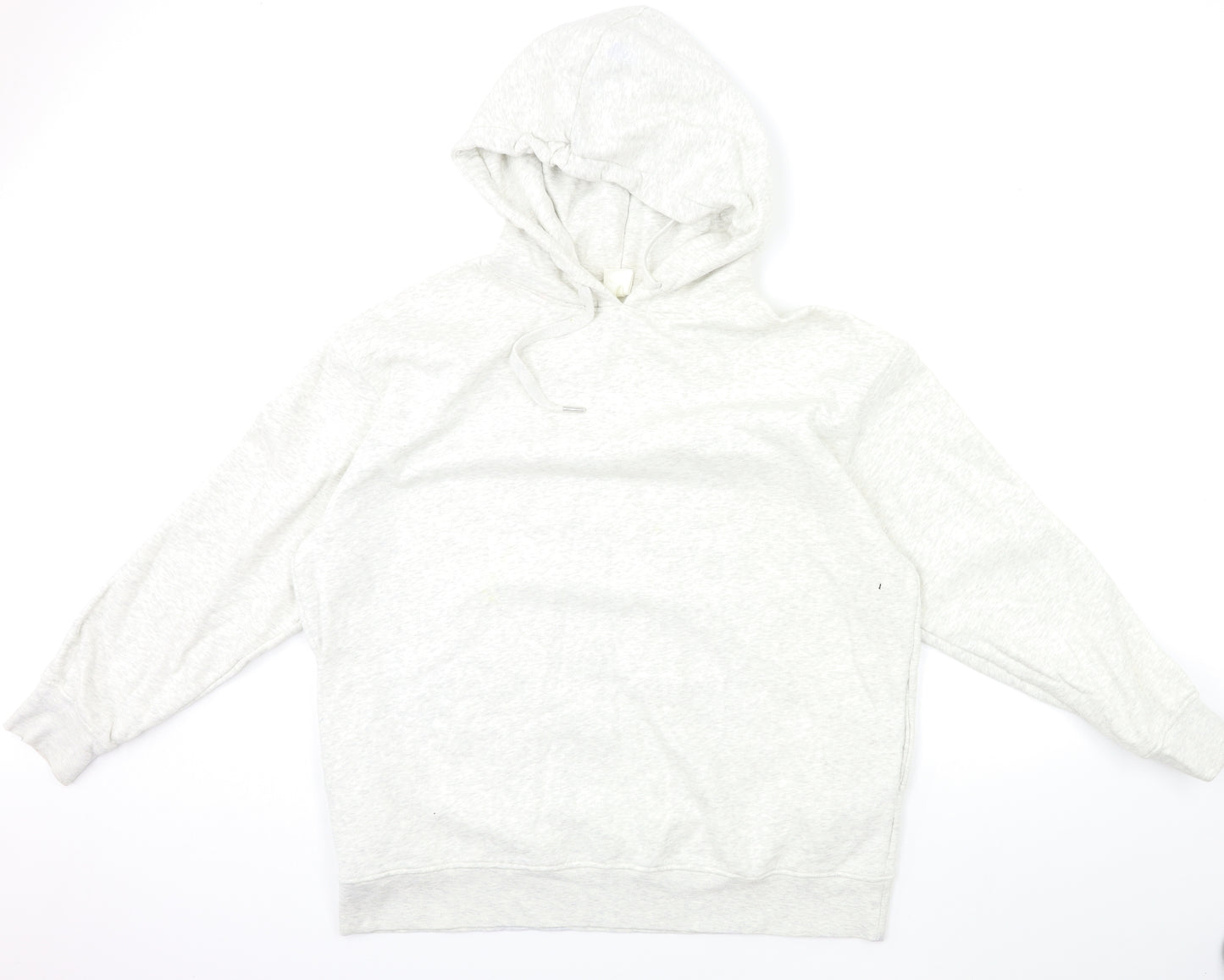 H&M Mens Grey   Pullover Hoodie Size S  - oversized