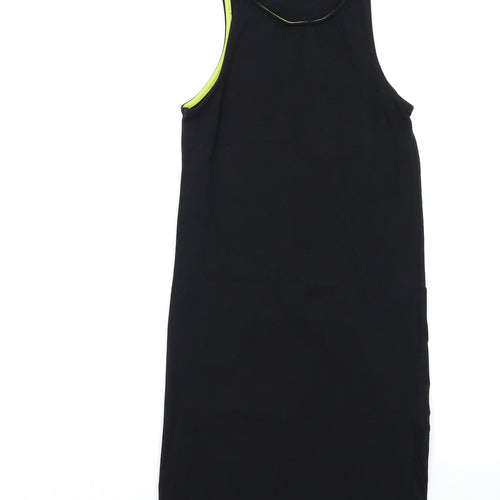 Boohoo Womens Black   Tank Dress  Size 6