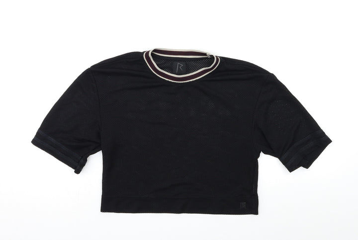 River Island Womens Black T-Shirt Size 6