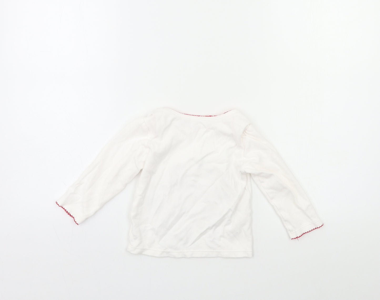 George Baby White   Basic T-Shirt Size 12-18 Months  - Minie Mouse
