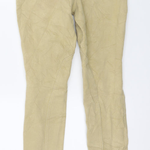 On Course Womens Beige   Capri Leggings Size 28 in L28 in