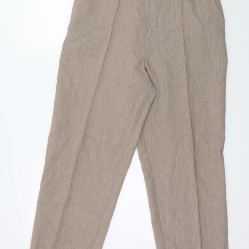 Marks and Spencer Womens Brown   Trousers  Size 10 L26 in