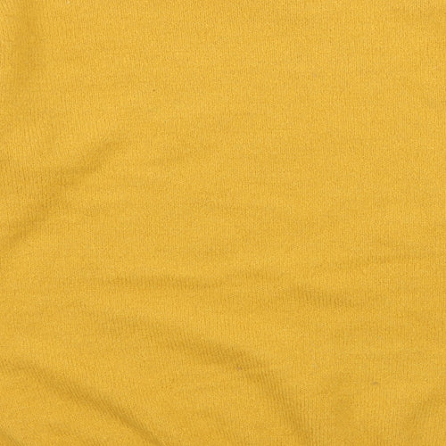 Blue Vanilla Womens Yellow  Knit Pullover Jumper Size S