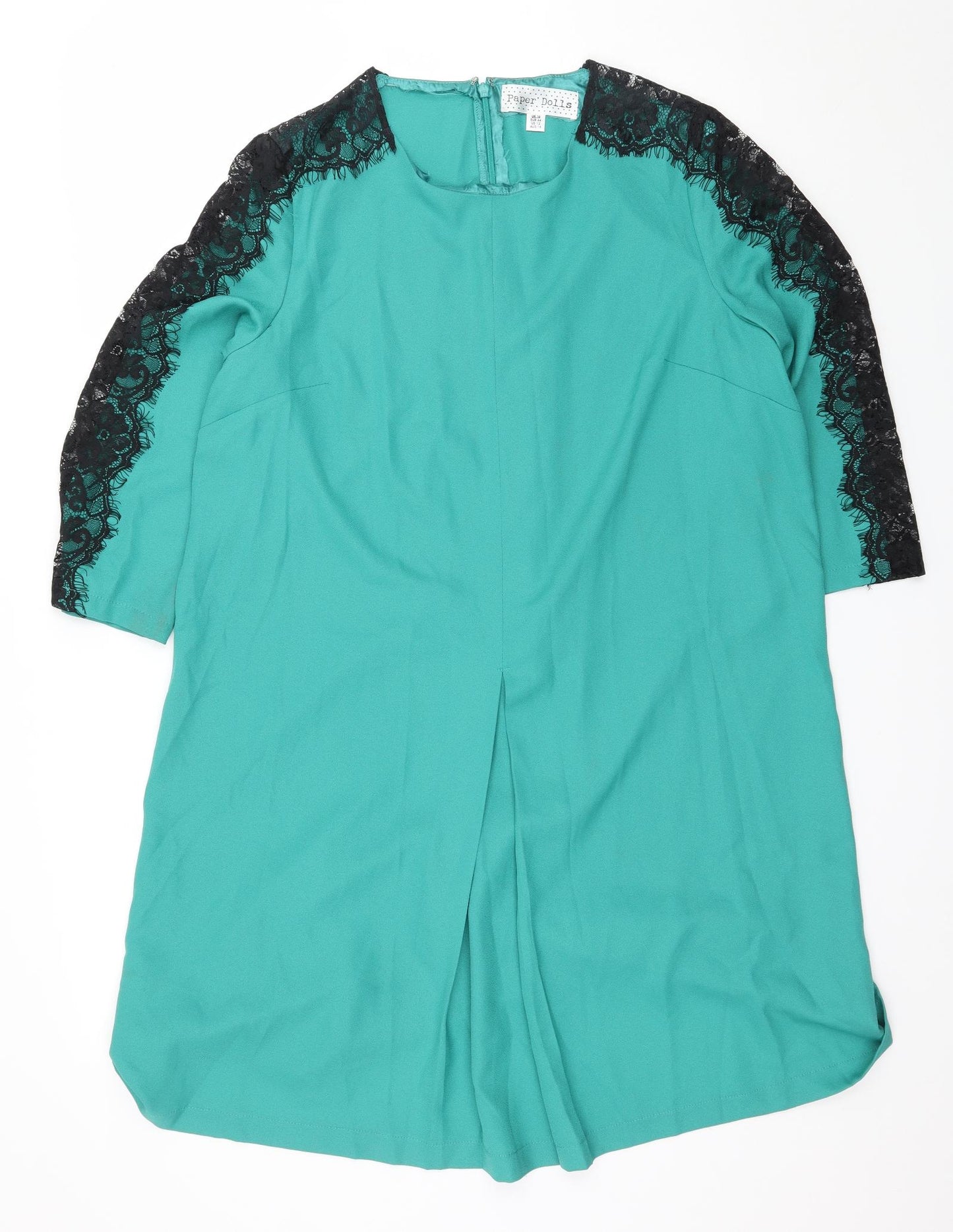 Paper Dolls Womens Green   A-Line  Size 16