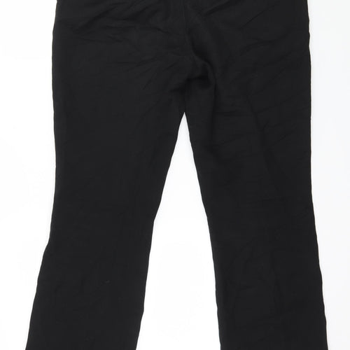 NEXT Womens Black   Trousers  Size 10 L26 in