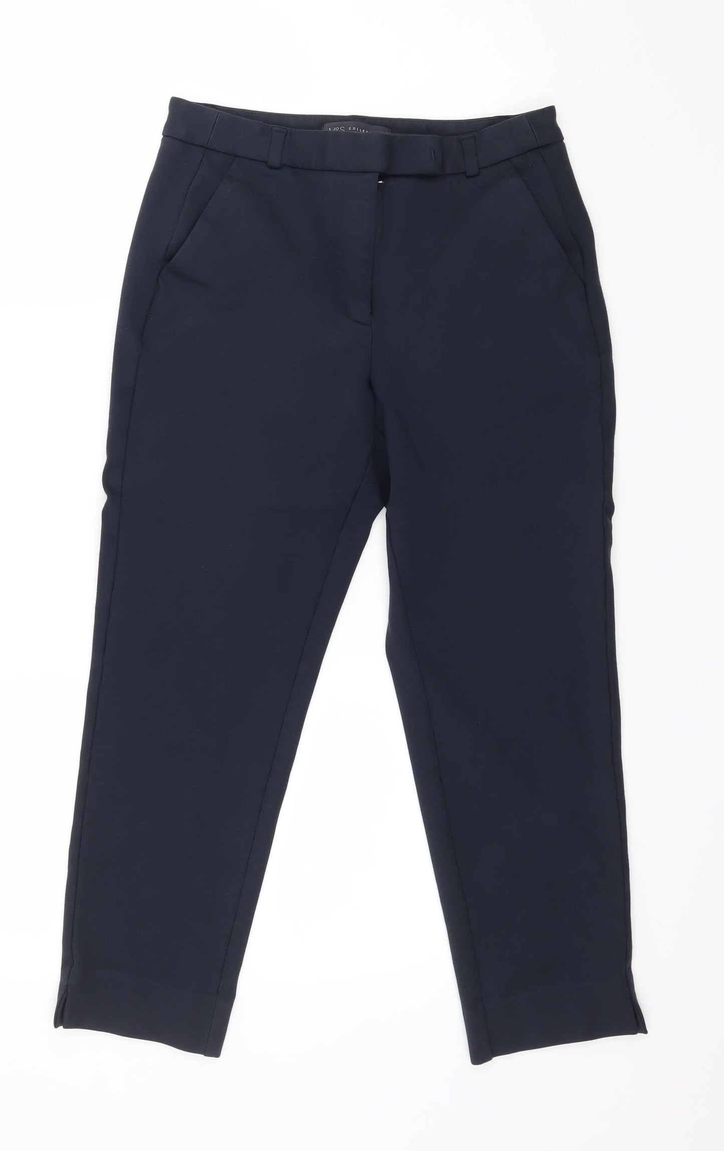Marks and Spencer Womens Blue   Trousers  Size 10 L23 in