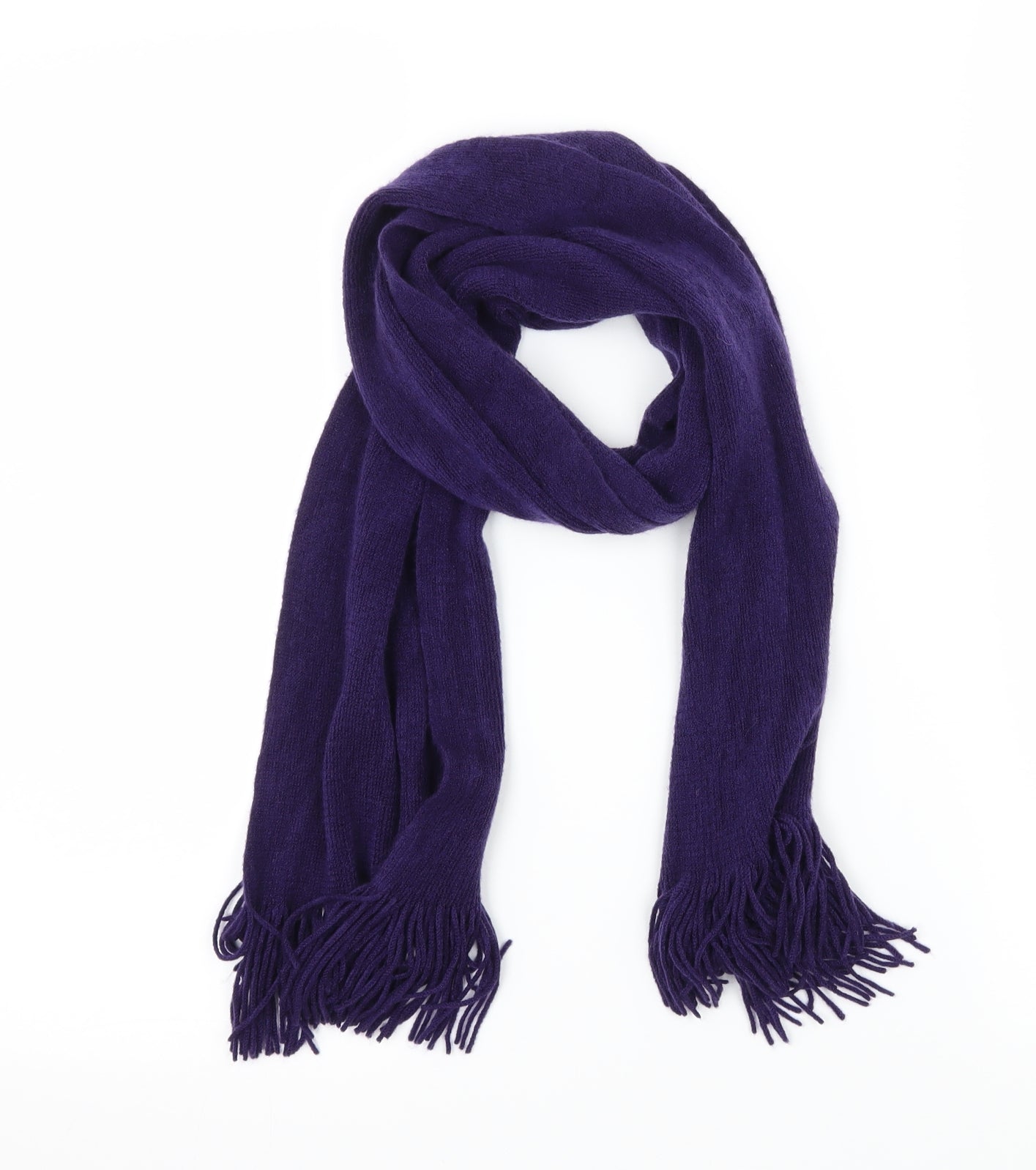 St Michael Womens Purple  Knit  Scarf