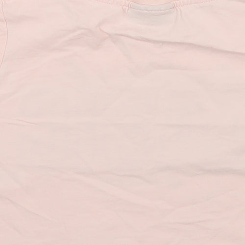Matalan Girls Pink  Jersey Basic T-Shirt Size 5 Years  - Magic