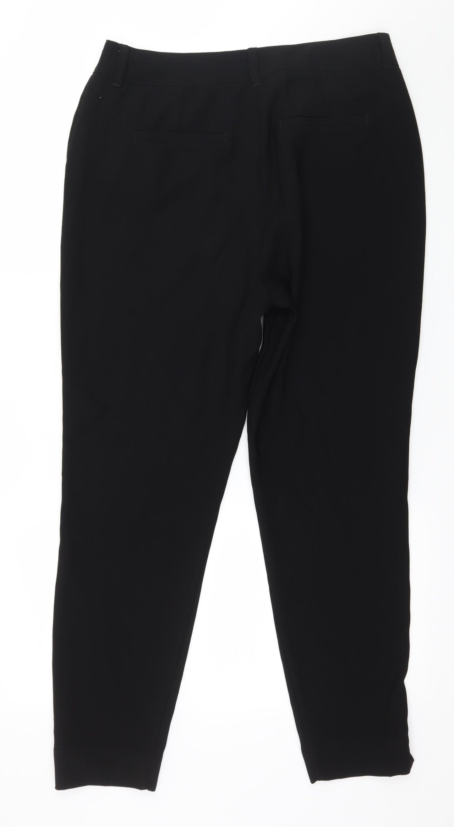 NEXT Womens Black   Trousers  Size 12 L27 in