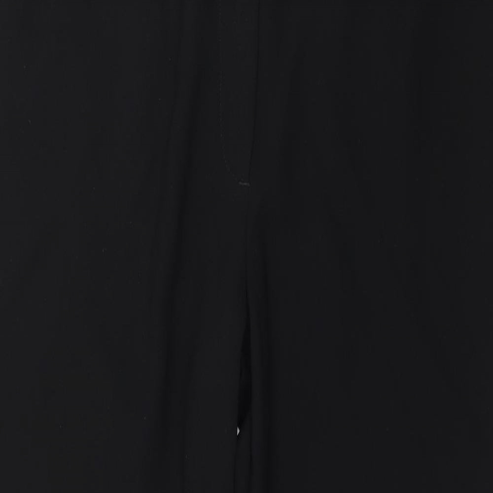 NEXT Womens Black   Trousers  Size 12 L27 in