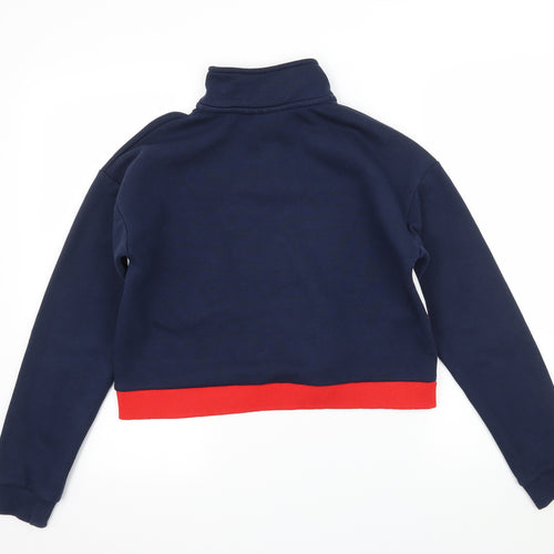 Hersey Girls Blue  Jersey Pullover Sweatshirt Size 13-14 Years  - Hersey