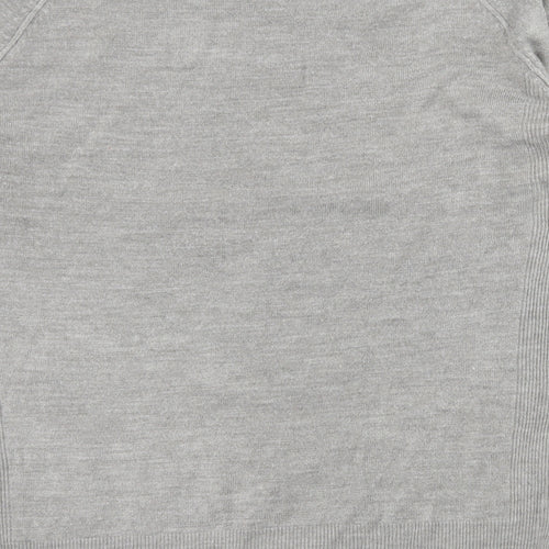 Primark Womens Grey  Knit Pullover Jumper Size 12
