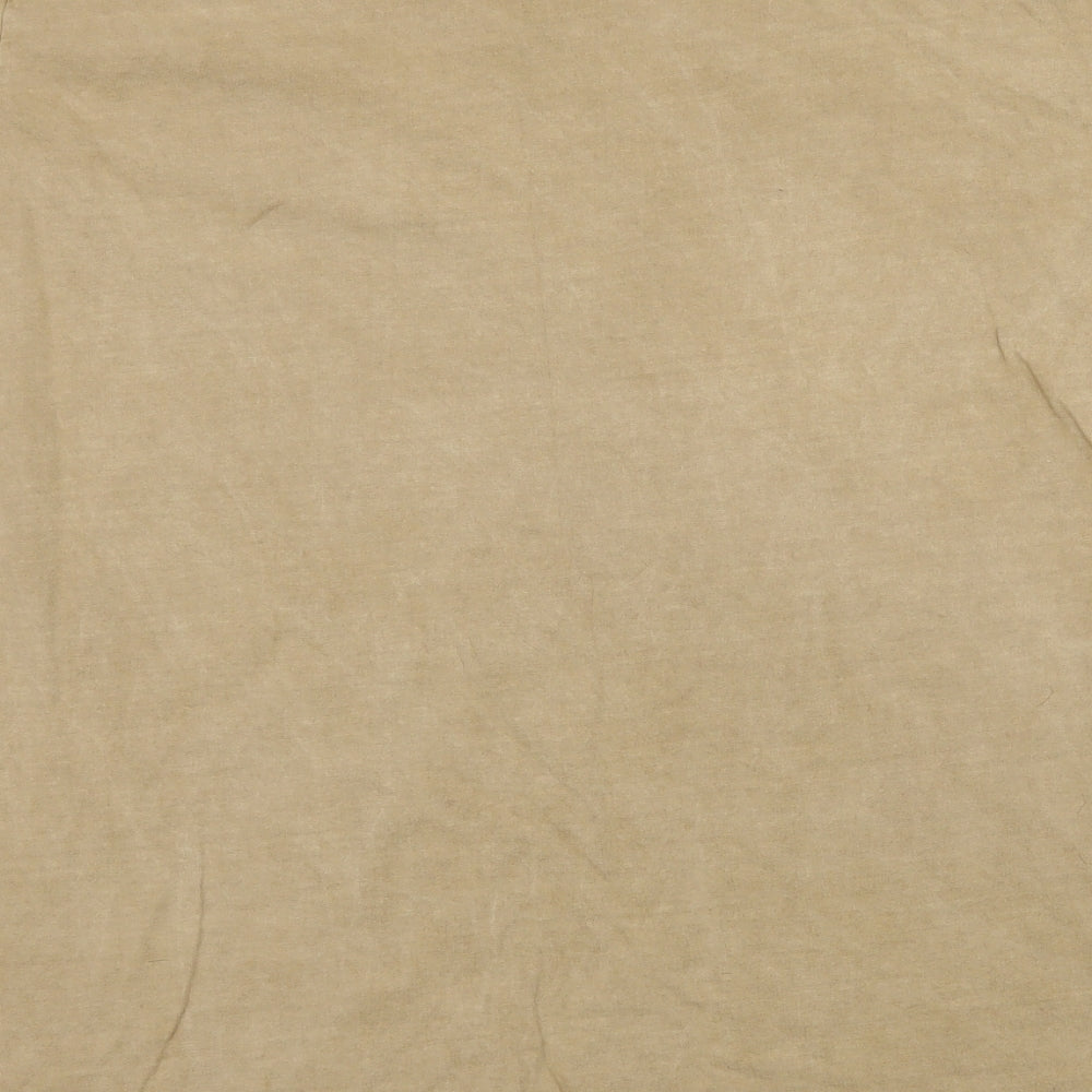 PRETTYLITTLETHING Womens Brown  Jersey Basic T-Shirt Size XL  - Montana