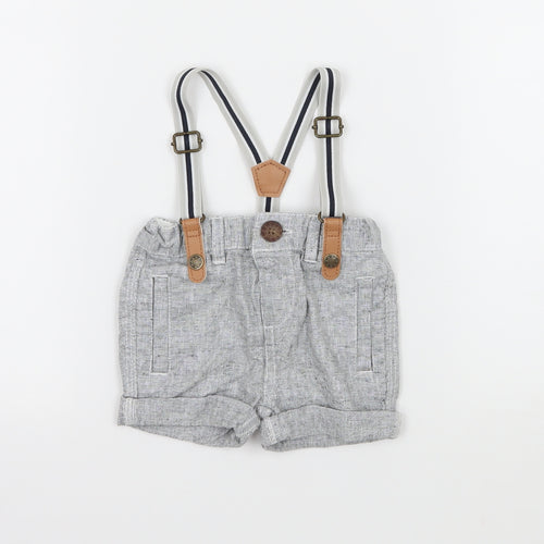 Primark Boys Grey   Dungaree One-Piece Size 3-6 Months