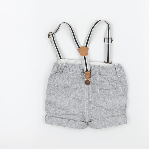 Primark Boys Grey   Dungaree One-Piece Size 3-6 Months