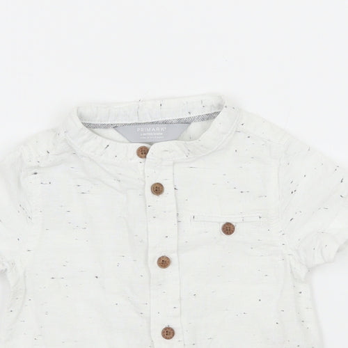 Primark Boys White   Basic Button-Up Size 3-6 Months