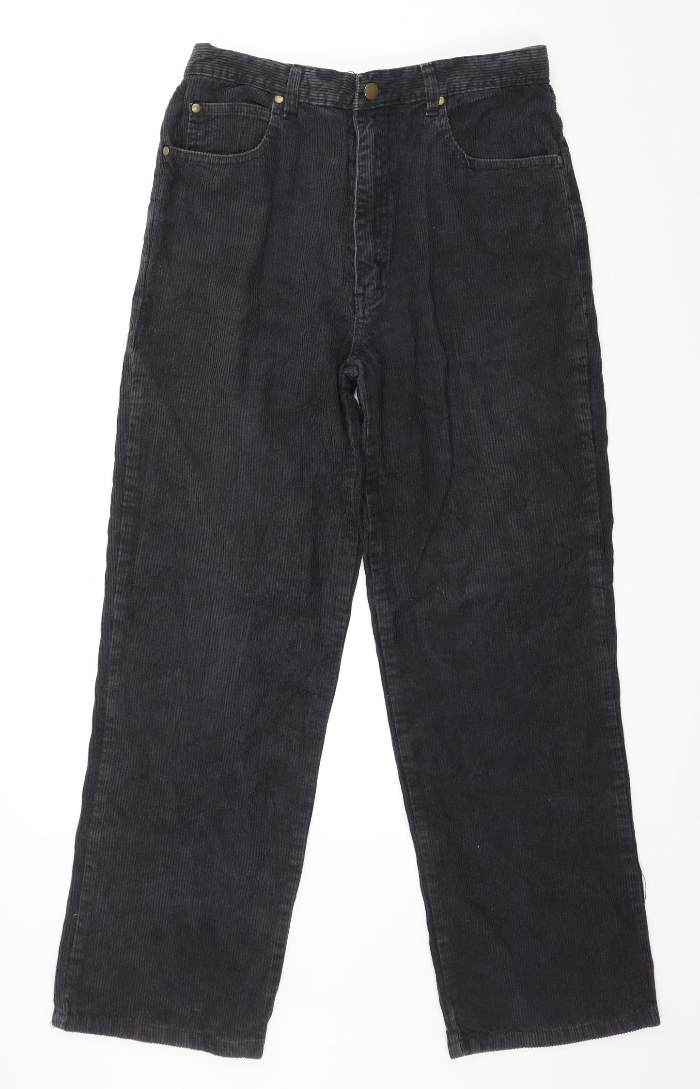 Preworn Mens Grey  Corduroy Trousers  Size 32 in L31 in