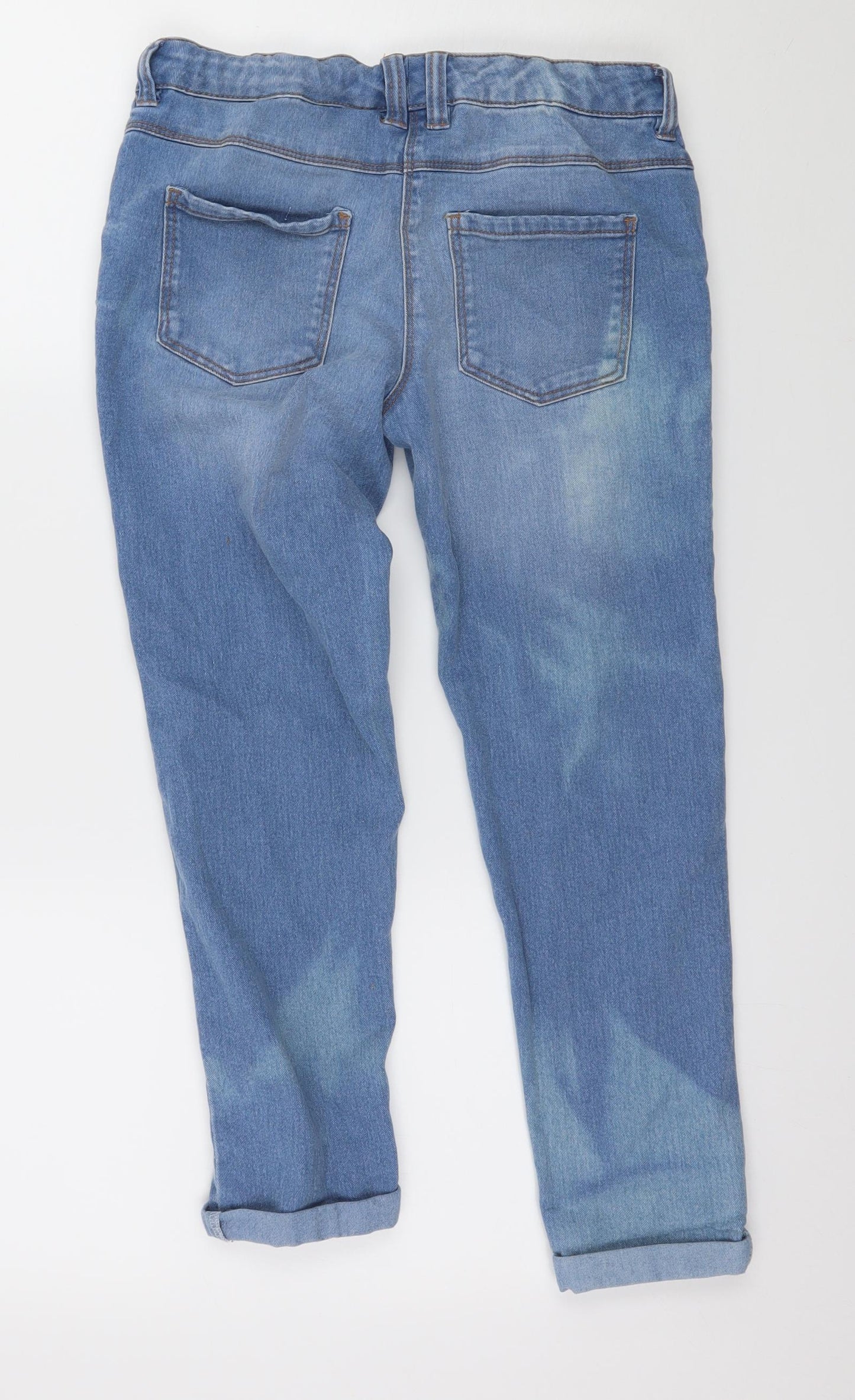 NEXT Girls Blue  Denim Straight Jeans Size 9 Years