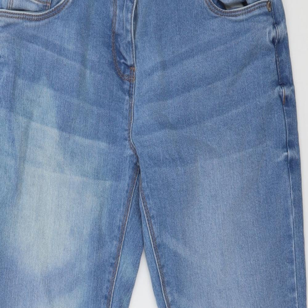 NEXT Girls Blue  Denim Straight Jeans Size 9 Years