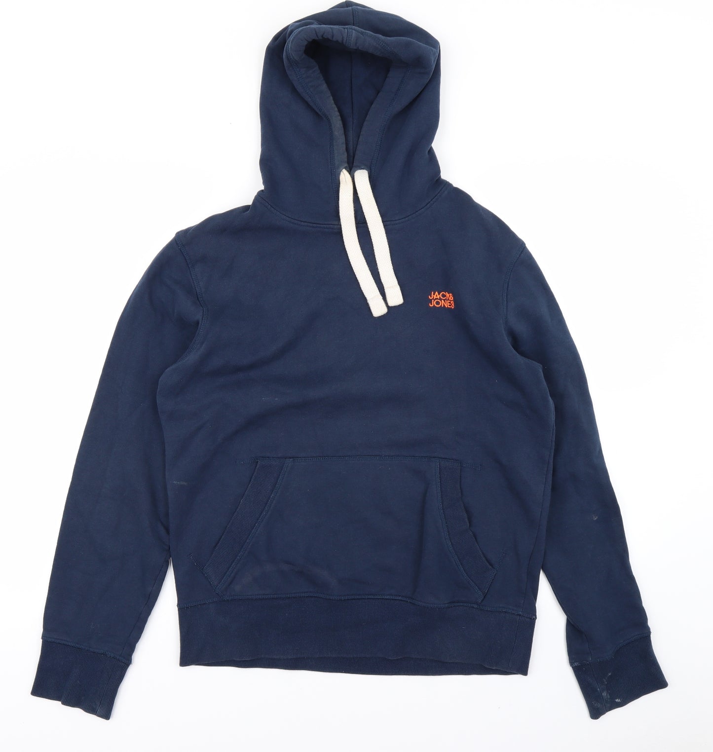 JACK & JONES Mens Blue   Pullover Hoodie Size M