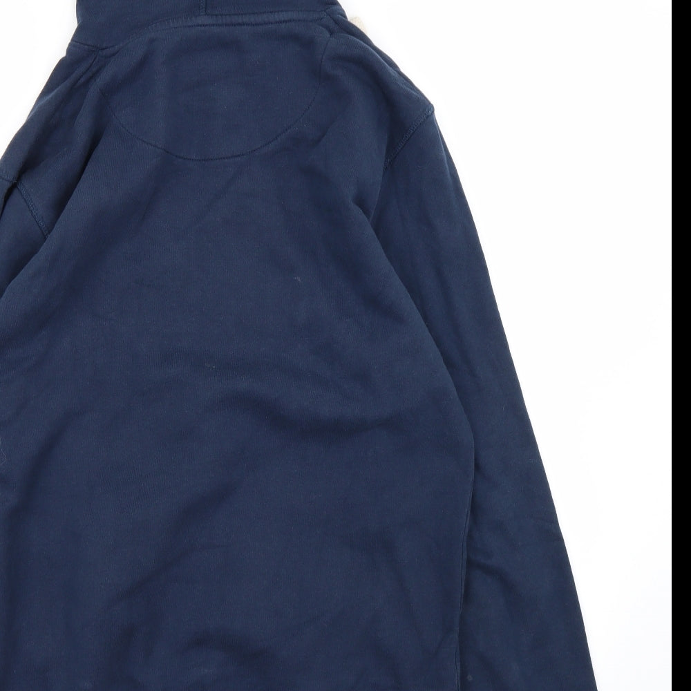 JACK & JONES Mens Blue   Pullover Hoodie Size M