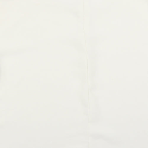 H&M Womens White   Basic Blouse Size 8