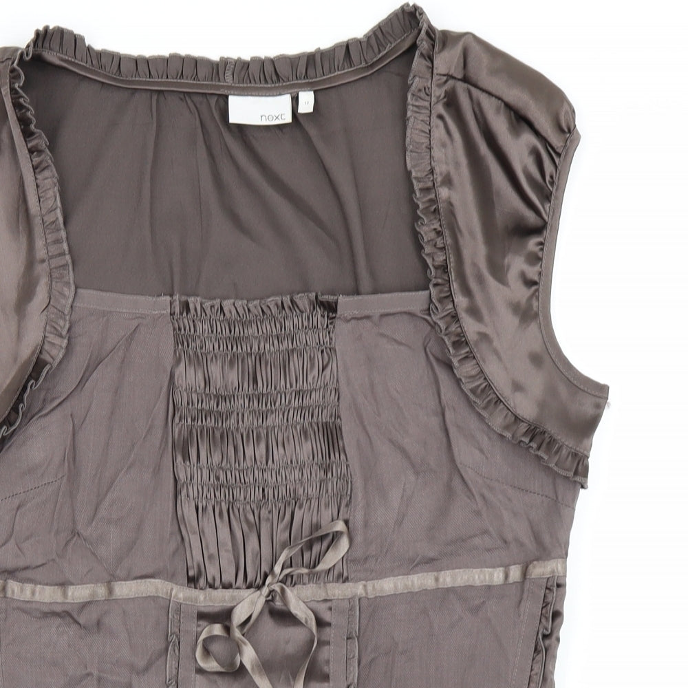 NEXT Womens Brown   Basic  Size 12