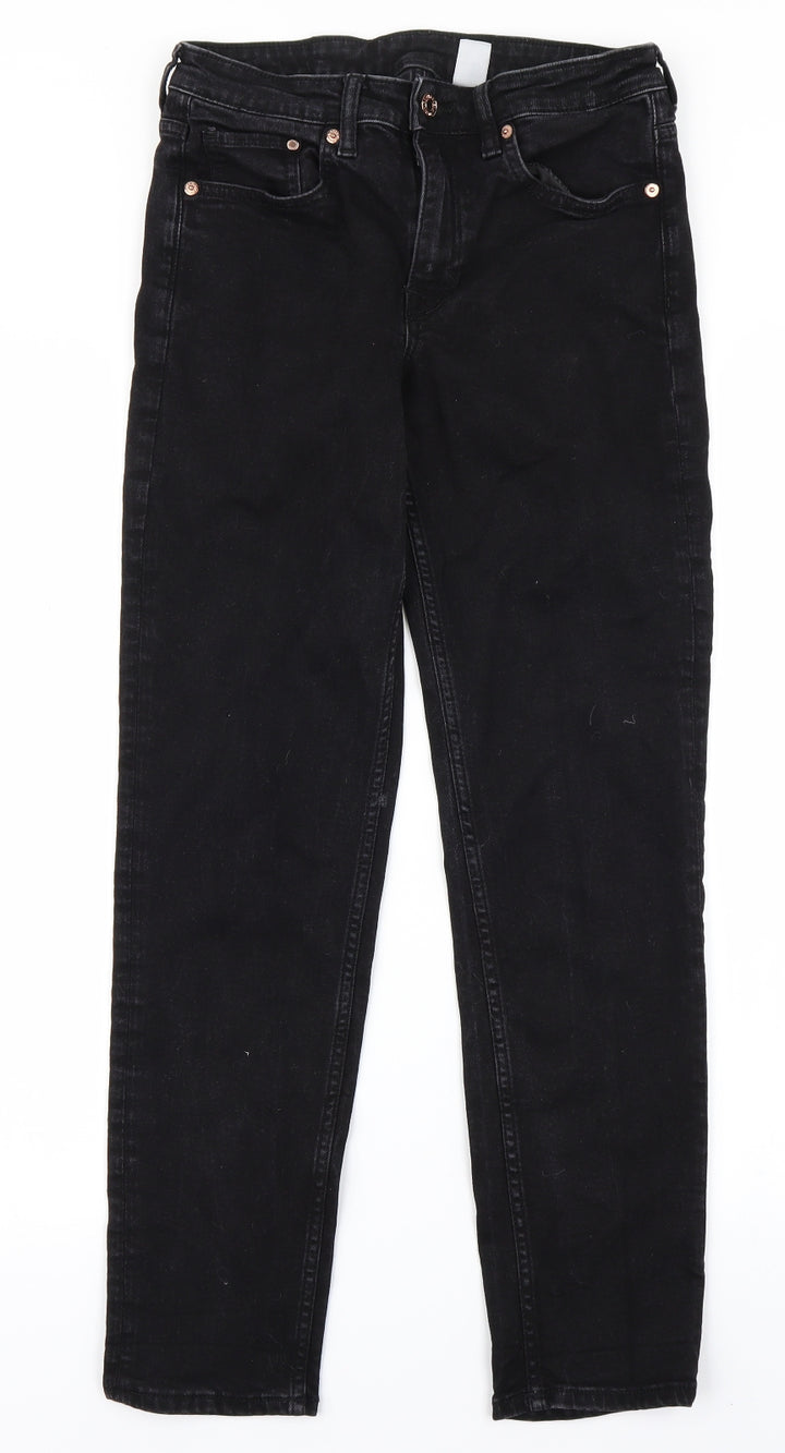 &Denim Womens Black Denim Skinny Jeans Size 26 in L26 in