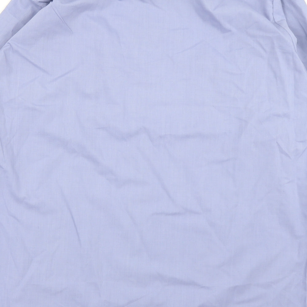 Grantham Mens Blue    Dress Shirt Size 15