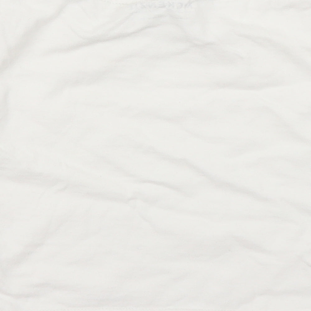 McKenzie Boys White   Basic T-Shirt Size 5-6 Years