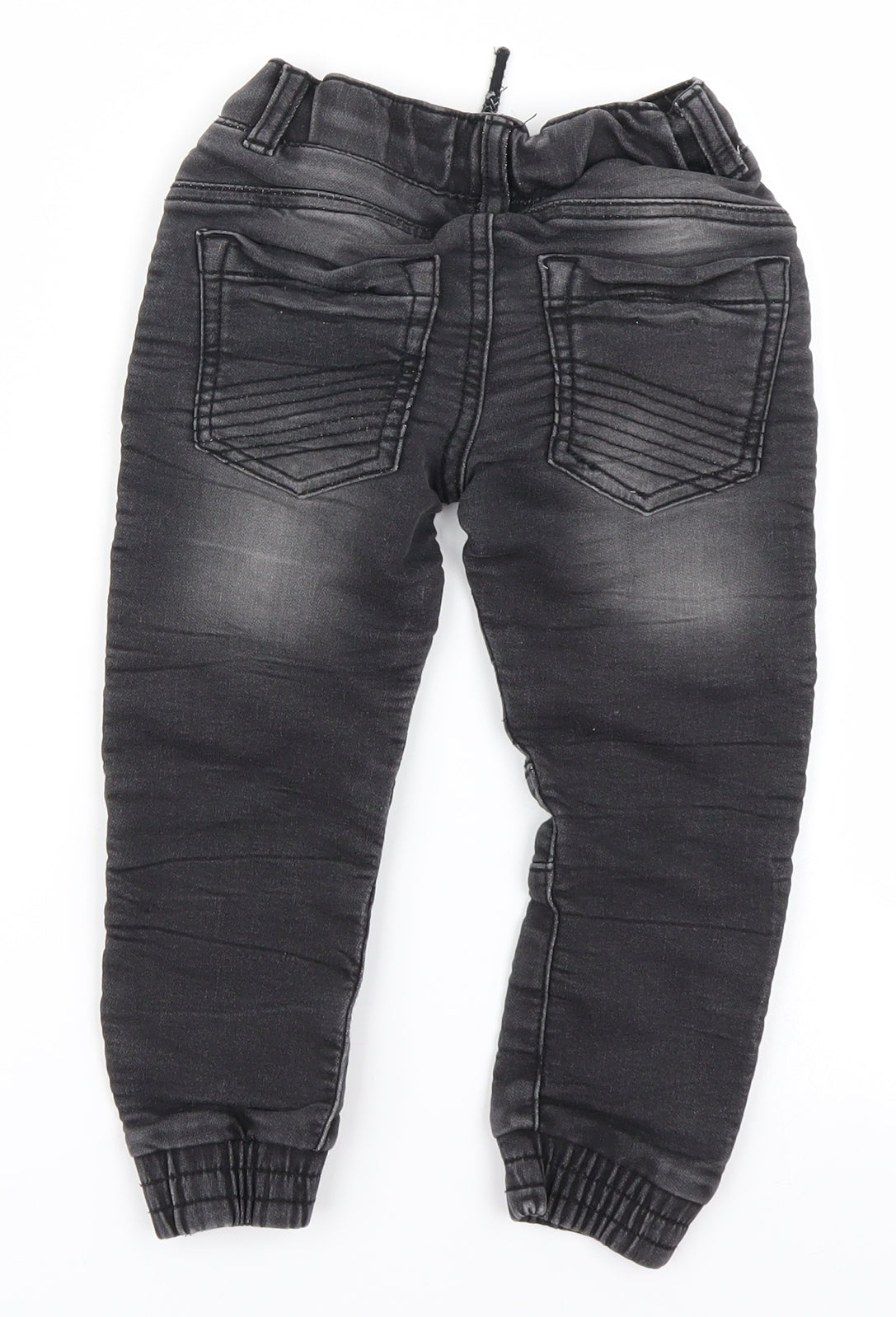 F&F Boys Grey  Denim Capri Jeans Size 2-3 Years