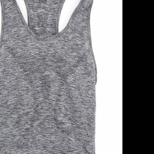 Kisaiya Womens Grey   Basic Tank Size S