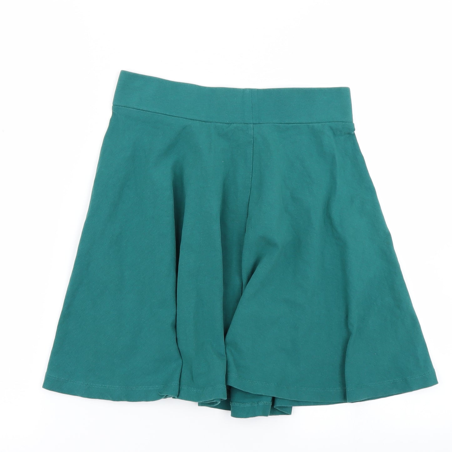 Divided Womens Green   Pleated Skirt Size 8