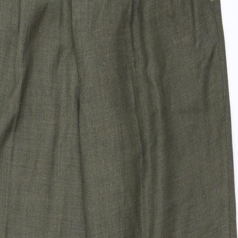 St Michael Mens Green   Trousers  Size 34 in L33 in