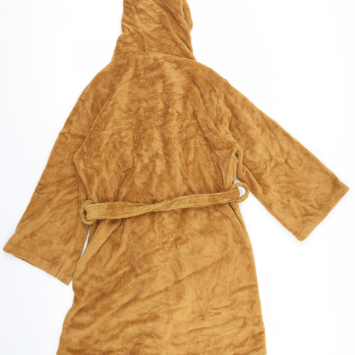 GROOVY Boys Brown Solid Fish Net  Robe Size L  - Star Wars