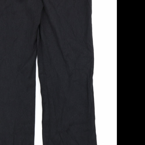 Marks & Spencer Womens Black   Trousers  Size 14 L27 in