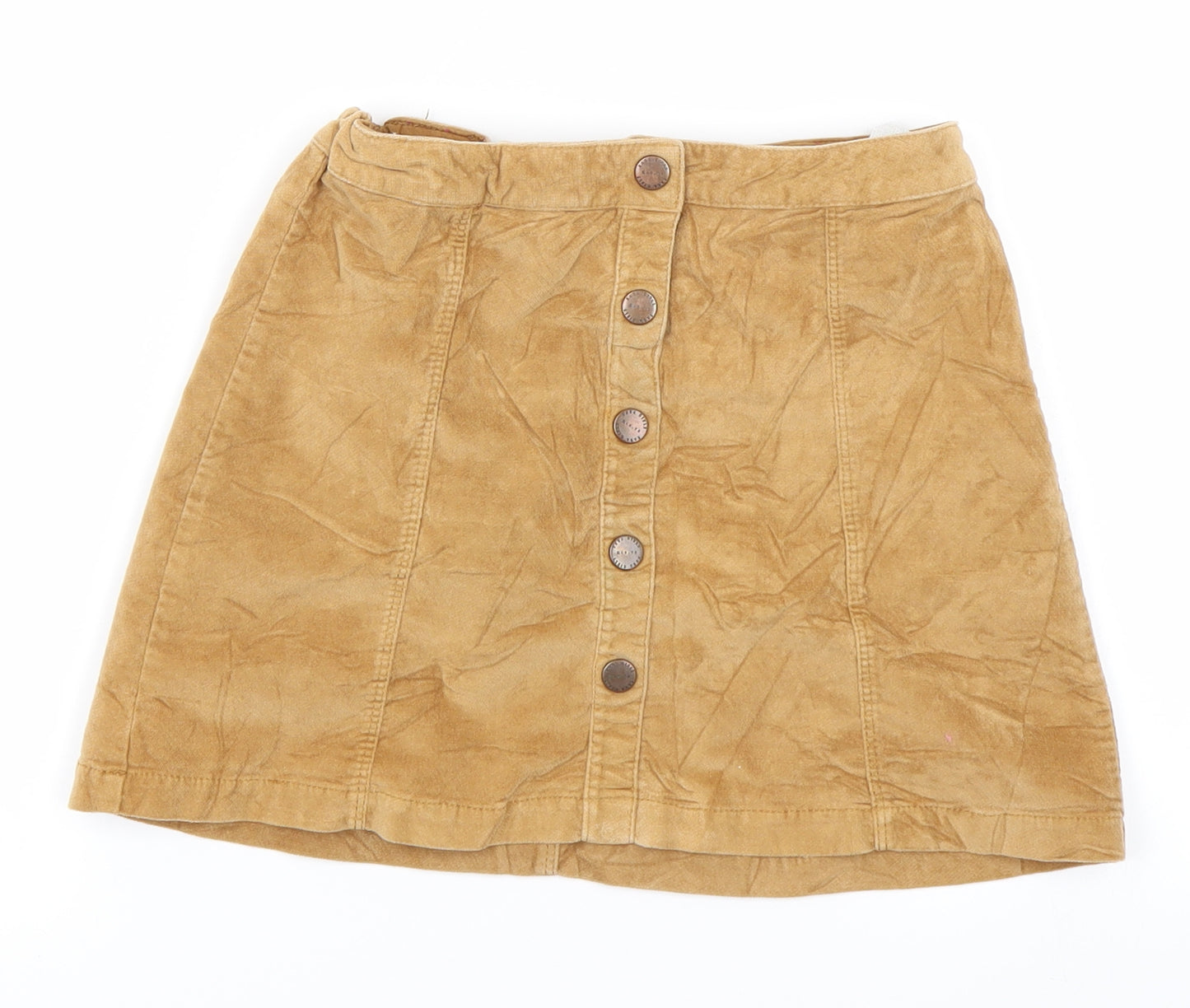 Zara Girls Girls Brown   A-Line Skirt Size 9-10 Years